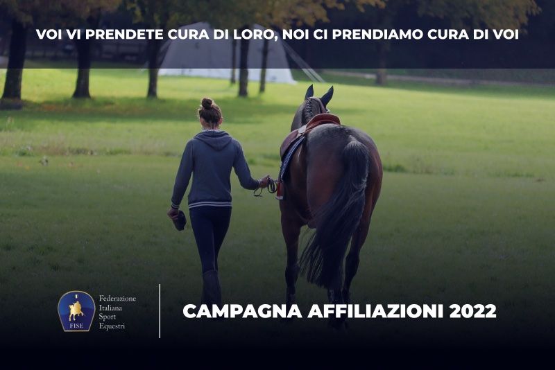 FISE: Campagna affiliazioni 2022