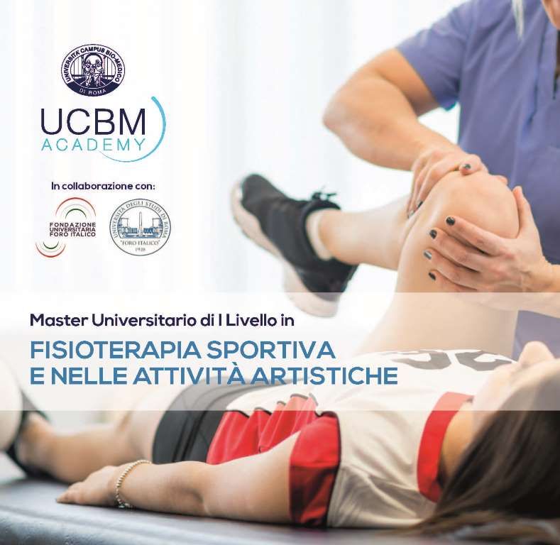 Master Universitario di I Livello in Fisioterapia Sportiva e nelle Attività Artistiche