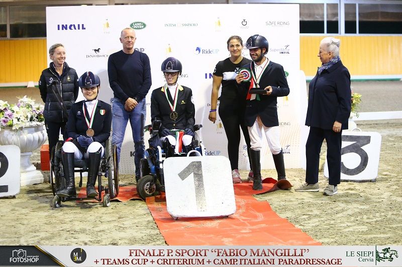 Campionati Italiani di Paradressage: assegnati i titoli 2022