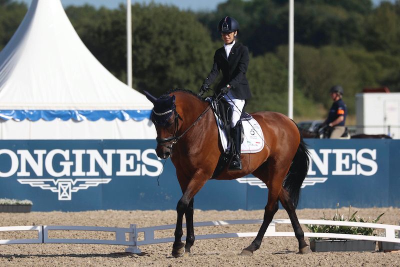 MONDIALI HERNING. PARADRESSAGE. MEDAGLIA D’ARGENTO PER SARA MORGANTI 