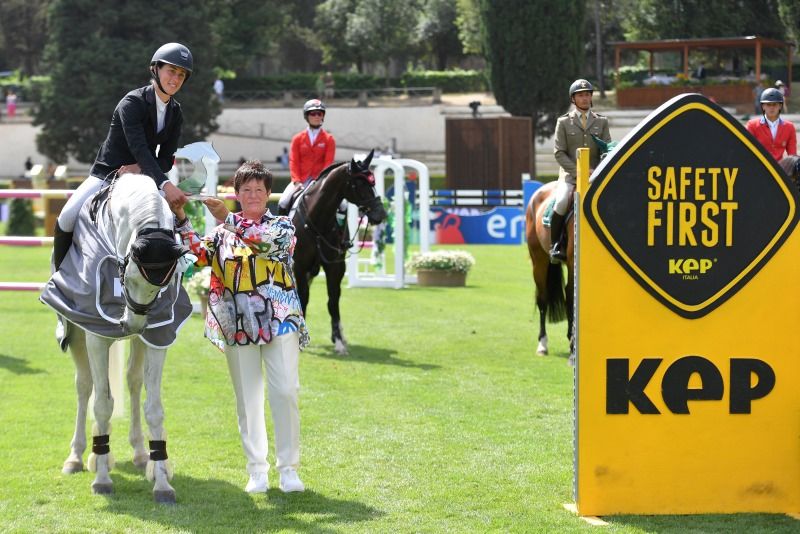 CSIO Roma Master d’Inzeo: nel premio KEP ITALIA debutto vincente di Valentina Isoardi