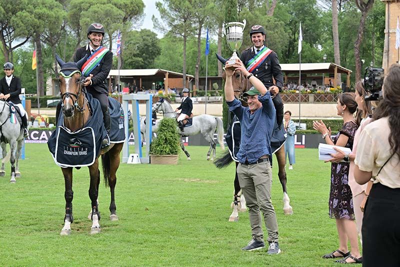 Piazza di Siena: conclusa la seconda tappa dell’Italian Champions Tour 