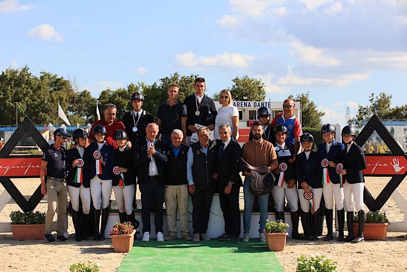 A Lorenzo Barbadoro la medaglia d’oro dei Campionati Italiani Giovanili Selleria Equipe