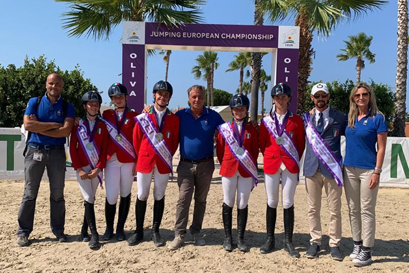 Salto ostacoli: Europei giovanili. Children d’argento a Oliva. Sette azzurri in due finali individuali