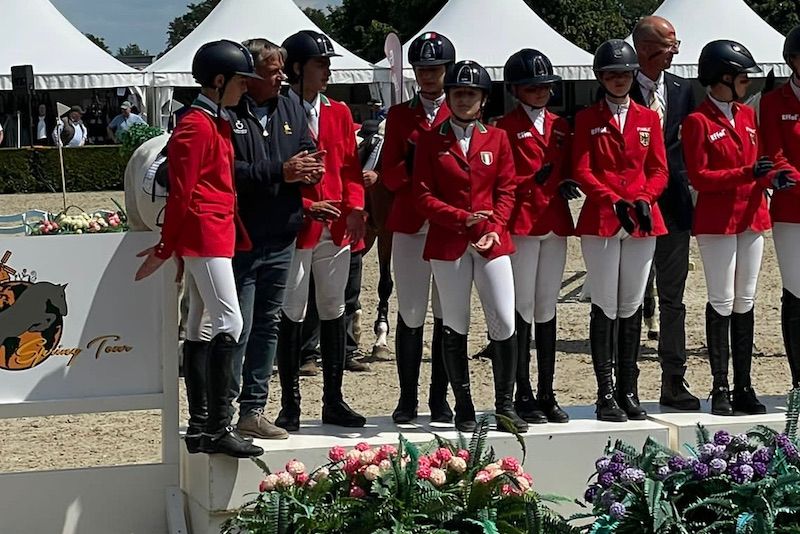 CSIO giovanile e pony Zuidwolde: Italia Children seconda in Coppa