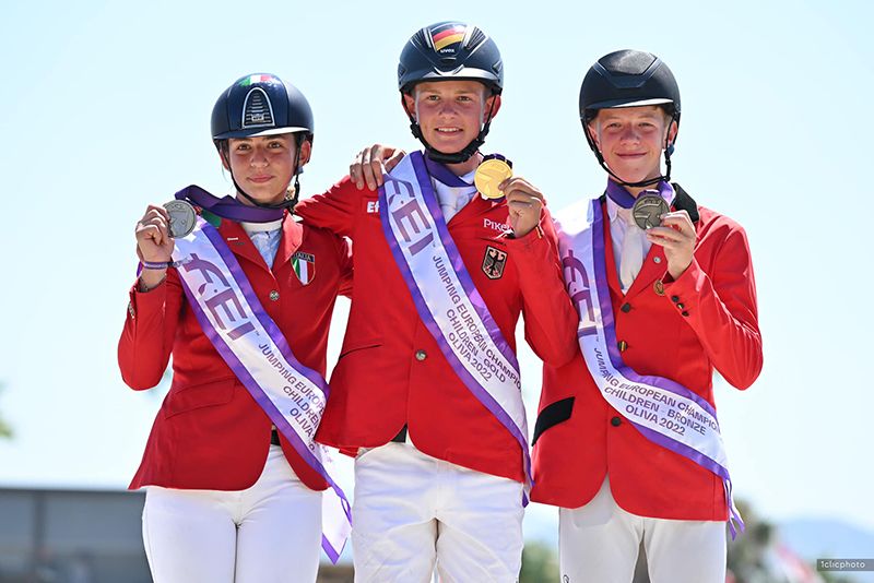 Salto ostacoli: Europei giovanili. Anna Ruggeri argento tra i Children