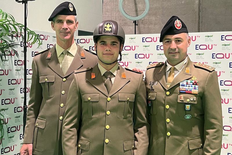 Lorenzo Correddu veste la divisa dell’Esercito Italiano 
