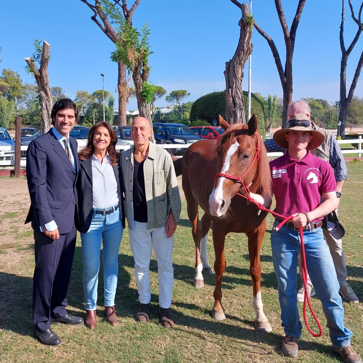 Salute mentale, il viaggio del cavallo persano fa tappa a Roma 