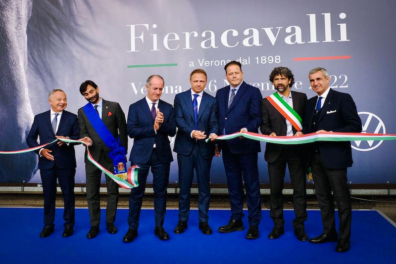 Inaugurata la 124^ edizione di Fieracavalli a Verona