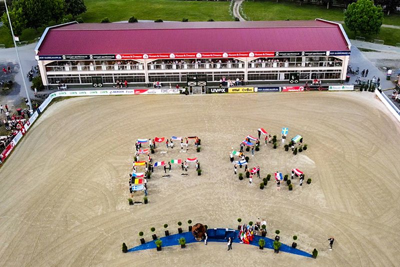 Fine settimana intenso per le nuove leve del dressage