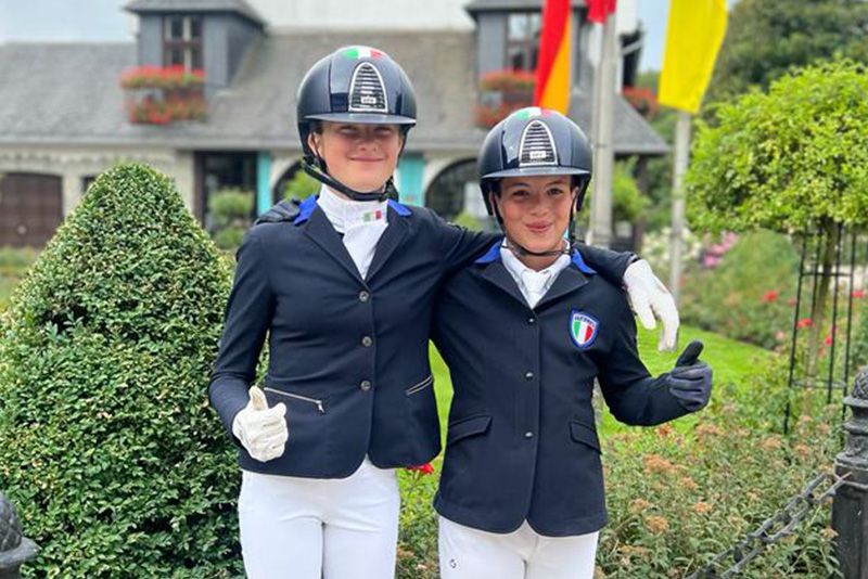 Manzato e Borghesi protagonisti nella finale ai Campionati d’Europa Children di Dressage