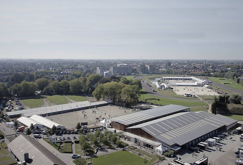 Il Team Italia di Paradressage in gara a Waregem