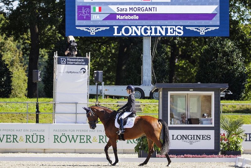 Campionato d’Europa di Dressage Paralimpico: Sara Morganti è medaglia d’oro nel Freestyle