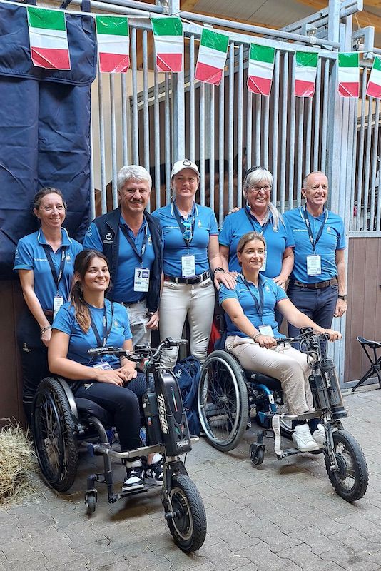 Scatto in scuderia TEam ItaliaRiesebeck 2