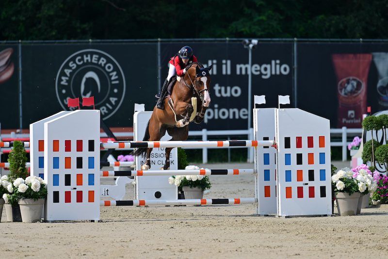 Salto ostacoli: Campionato d’Europa Children. Lavinia Lo Bosco al quinto posto individuale