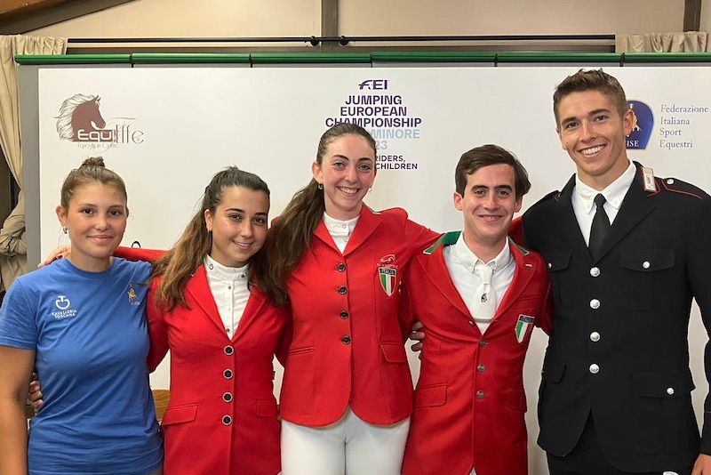 Salto ostacoli: Campionato d’Europa giovanile. Grande rimonta dell’Italia Under 21