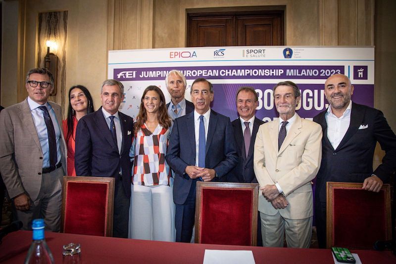 Salto ostacoli: presentato a Milano il Campionato d'Europa 2023
