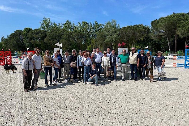 Vezzani ha incontrato a Cervia i giudici di salto ostacoli 