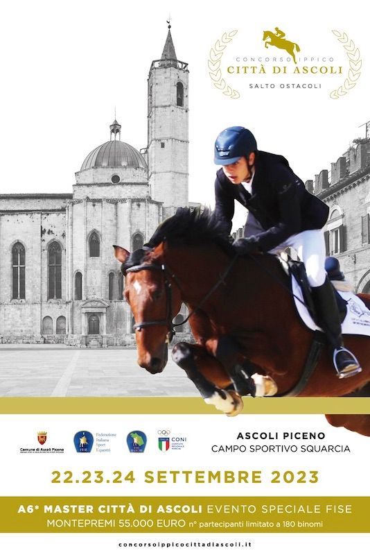 Salto ostacoli: a settembre arriva il Concorso Ippico “Città di Ascoli”