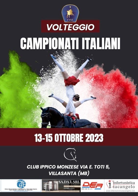 Al via i Campionati Italiani di Volteggio 2023