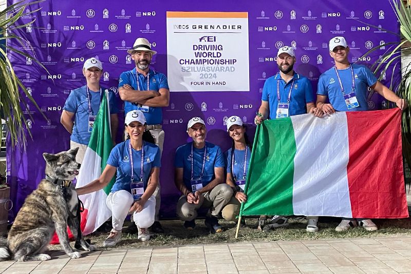 Luca Cassottana in Ungheria per il Mondiale ‘tiri a quattro’
