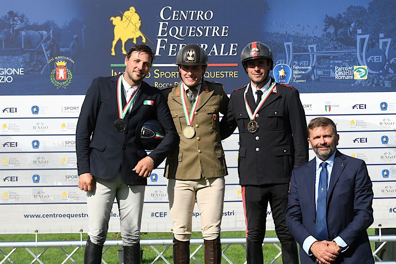Il Caporal Maggiore Matteo Orlandi è il campione italiano assoluto 2024 di concorso completo