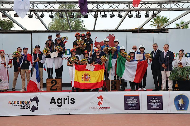 Italia di bronzo ai FEI Endurance European Championship Young Rider e Junior