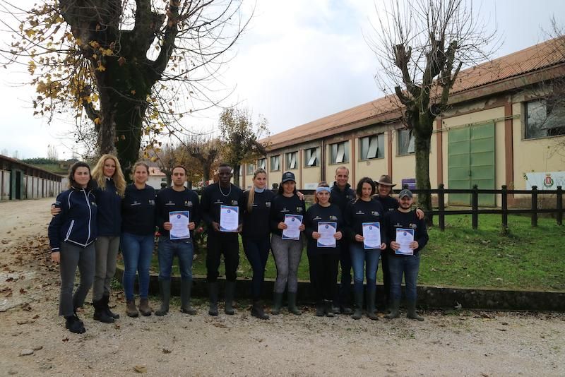 Equitraining: consegnati i primi attestati di Assistenti di Scuderia
