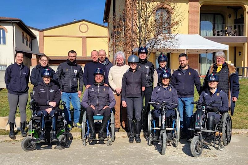 Training Day Paradressage: prosegue il percorso del Team Italia verso Parigi 2024
