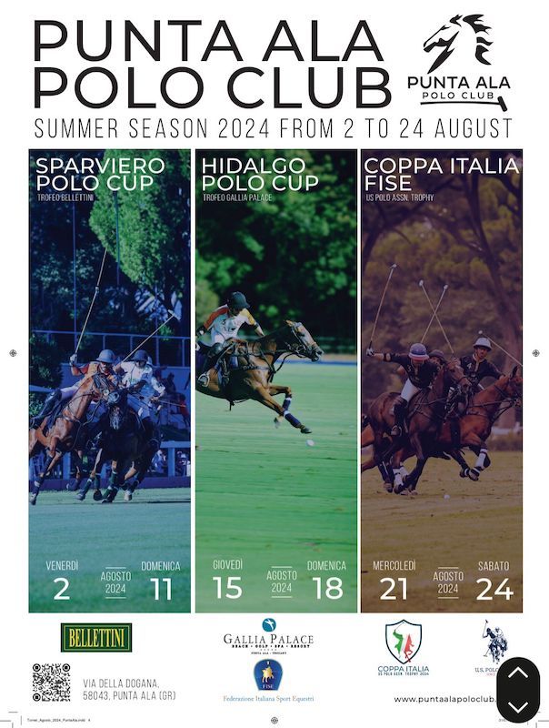 Partita la seconda edizione della Sparviero Polo Cup