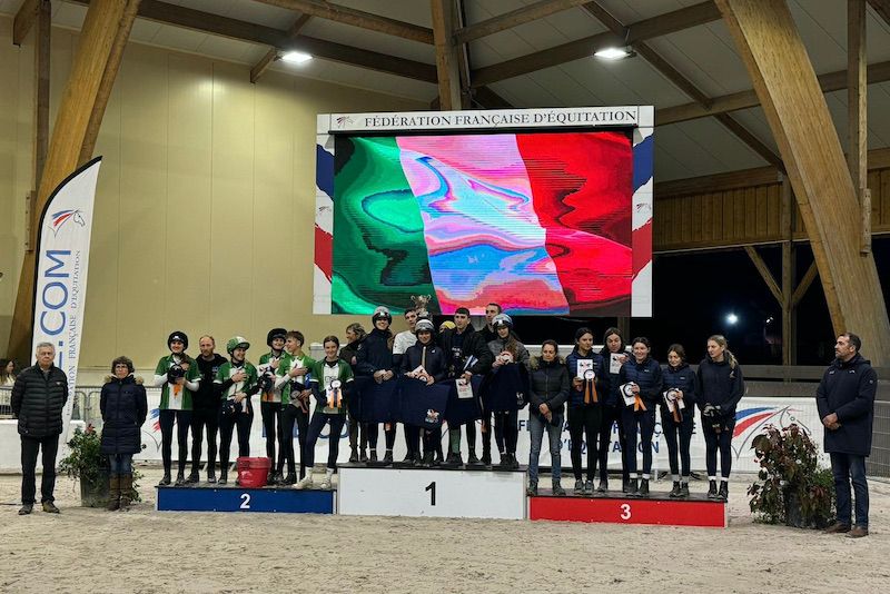 Mounted Games: sette medaglie azzurre nella Indoor Cup di Lamotte