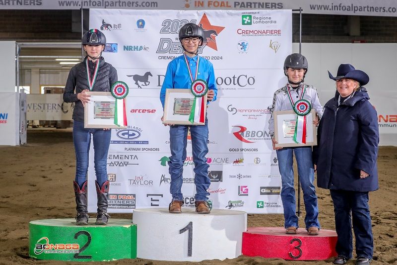Campionato Italiano Debuttanti - Nrha - Irha - Irhba Derby 2024: ecco i podi