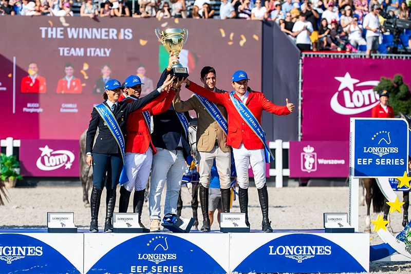 L’Italia cala il tris Varsavia. E' azzurra anche la finale 2024 del circuito EEF delle Coppa delle Nazioni 