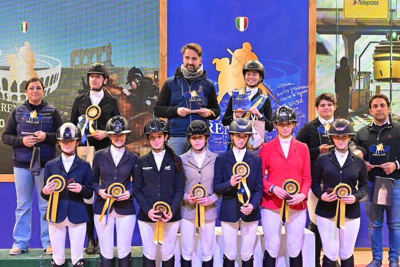 I Best Rider Progetto Sport Telepass dell'ultima giornata di Fieracavalli