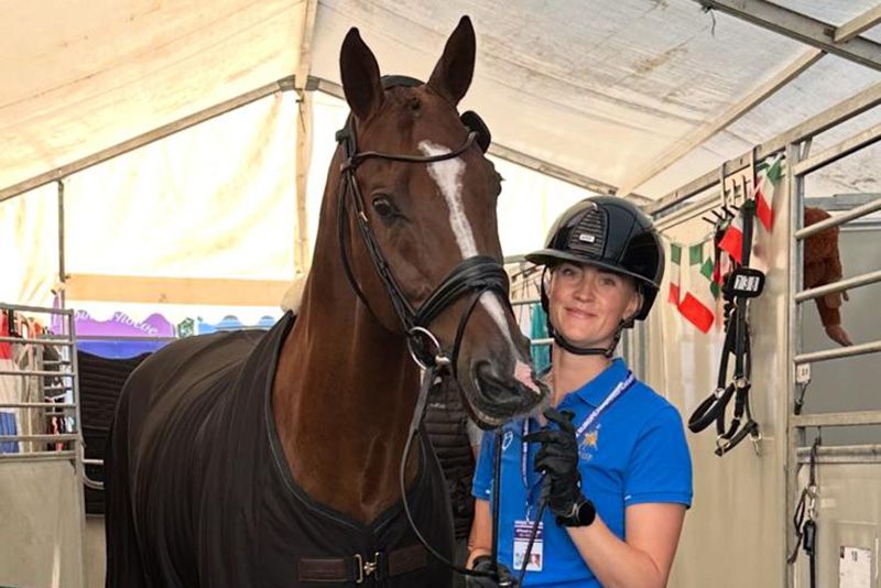 FEI Dressage European Championship for Seniors 2025, la prova dell’azzurra Wahlund
