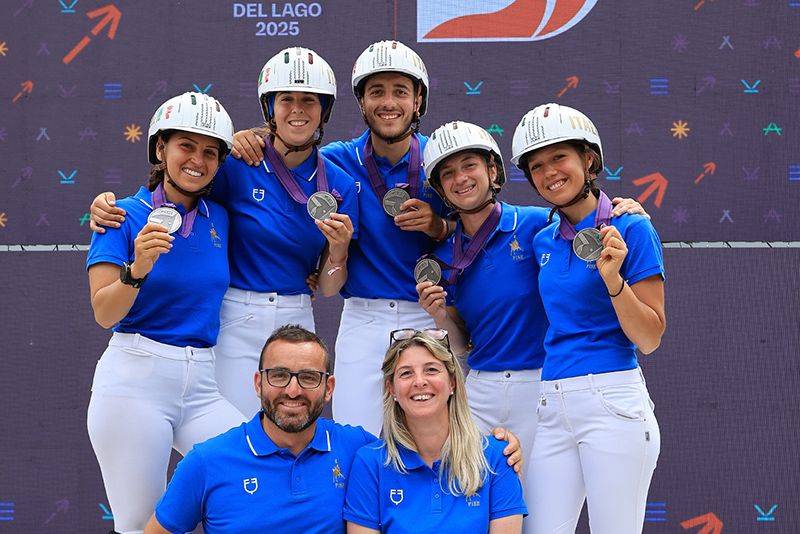 Italia medaglia d'argento nell’Europeo di endurance di Castiglione del Lago