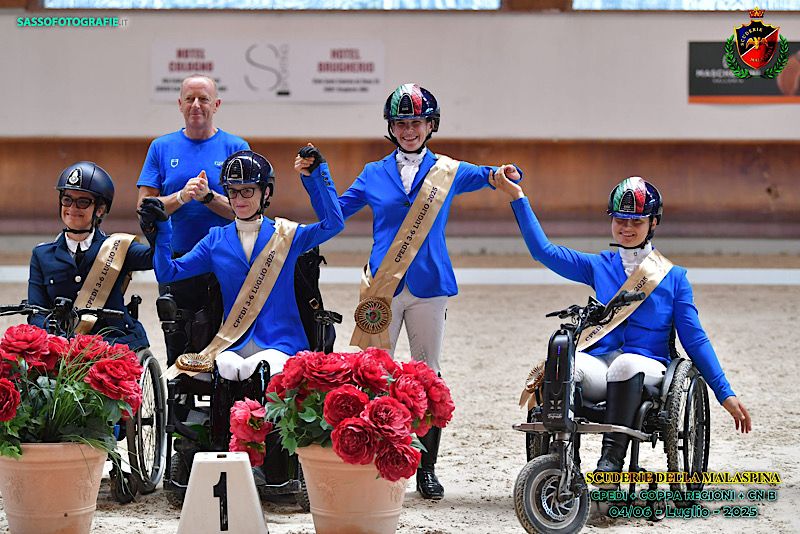 Paradressage: Italia protagonista al CPEDI di Ornago