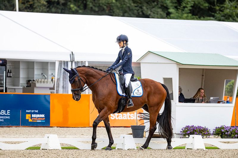 Paradressage: Campionati d’Europa. Morganti e Mariebelle d’argento a Ermelo