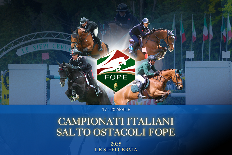 Al via i Campionati Italiani FOPE 