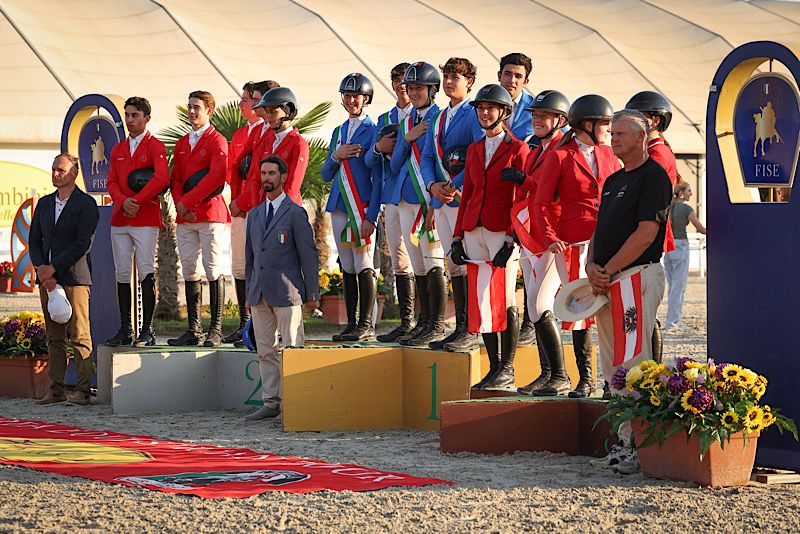 CSIO d’Italia Giovanile e Pony: vittoria azzurra nella FEI Nations Cup Young Rider