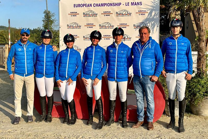 Europeo Pony di salto ostacoli di Le Mans, Frizzarin e Campanella in finale