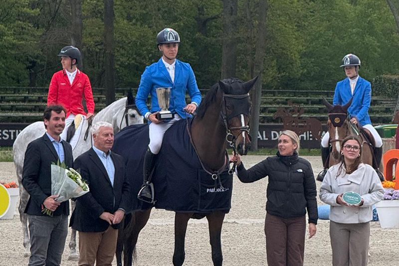 Edoardo Piccini a segno nel GP Young Riders dello CSIO Youth di Compiegne