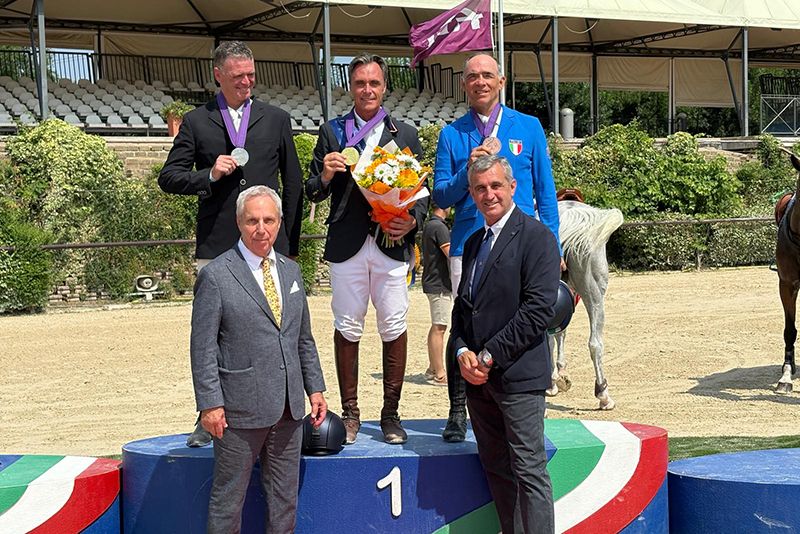 Salto ostacoli: Splendido bronzo per l’Italia con Marco Nava all'Europeo Veterans 2025