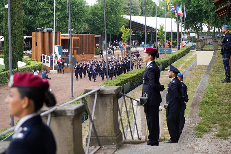  La Polizia penitenziaria apre il 92° CSIO di Roma - Master d'Inzeo