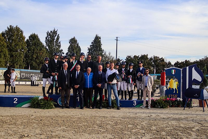 Podio Junior Campionati Prestige