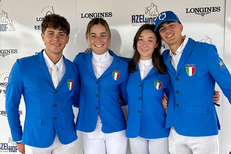 FEI Jumping Nations Cup™ Youth Final di Lier: azzurrini tra i migliori 