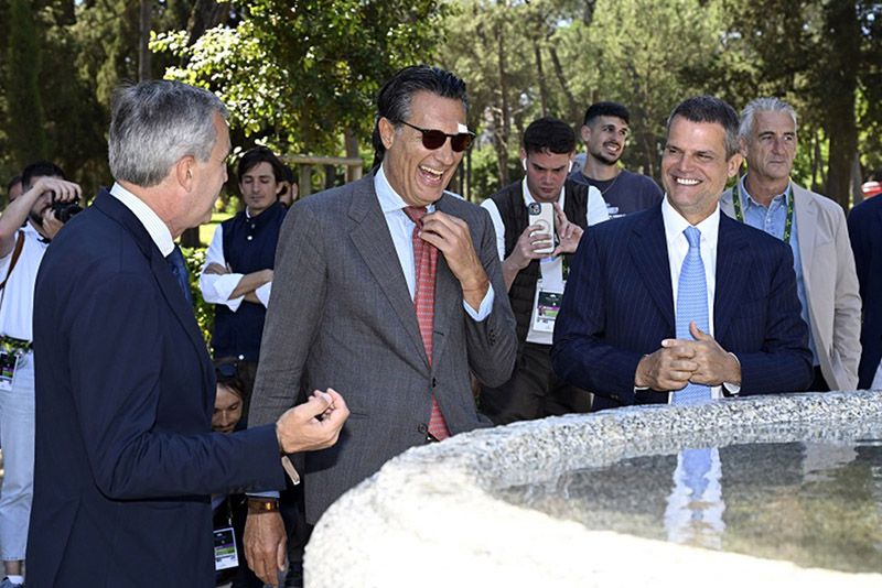 Piazza di Siena, Nepi Molineris (ad Sport e Salute): “La Fontana dei Pupazzi un regalo per tutti noi e non c’è niente di più bello che lasciare grazia e bellezza in eredità”