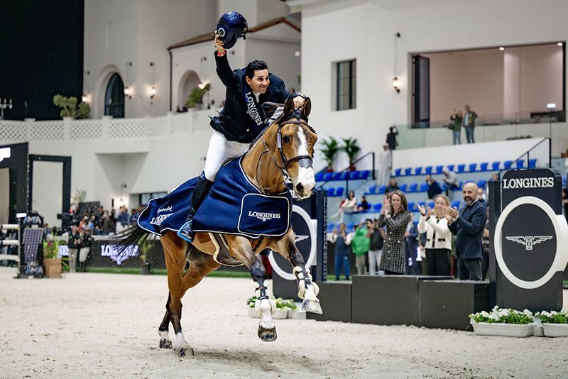 Salto ostacoli: Guido Grimaldi firma il Gran Premio di Coppa del Mondo di Abu Dhabi