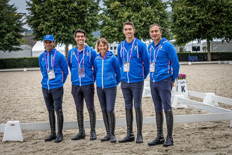 Azzurri del Salto ostacoli motivati e pronti per l’inizio del Campionato del Mondo di Aachen