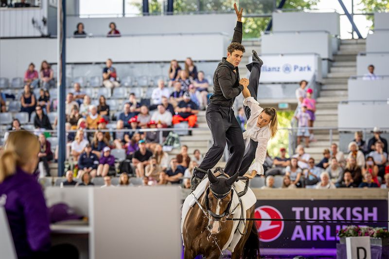 Aachen 2026: Volteggio. Argento mondiale per Greggio e Zanella nel Pas de Deux